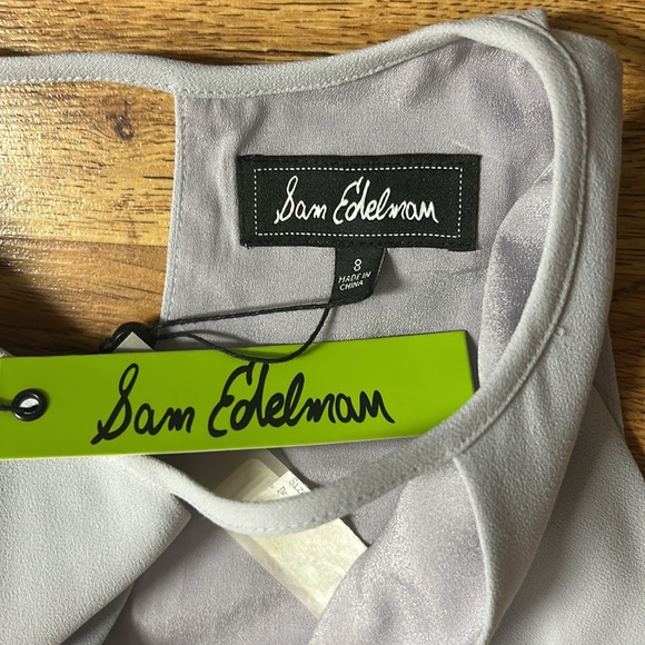 Sam Edelman Light Gray Backless Dress - Picture 3 of 6